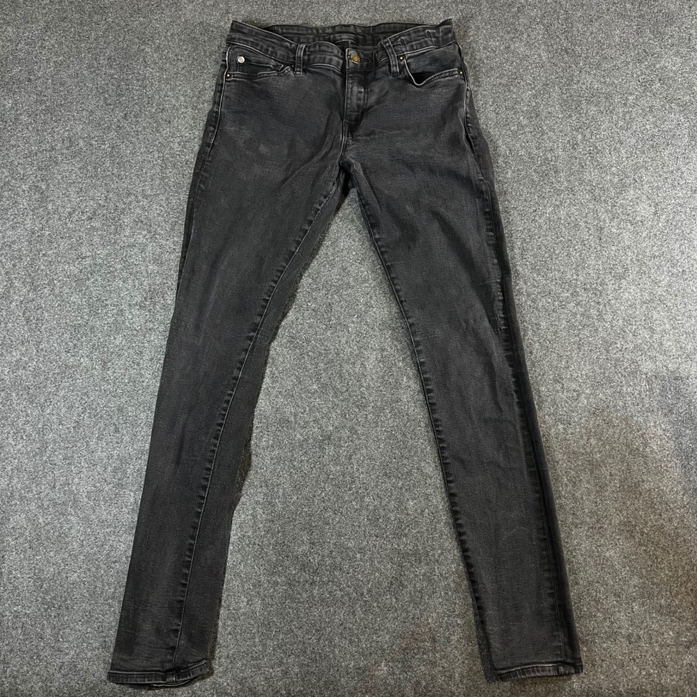 Denim & Supply Ralph Lauren Skinny Jeans Mens 30x30 Black Stretch Denim